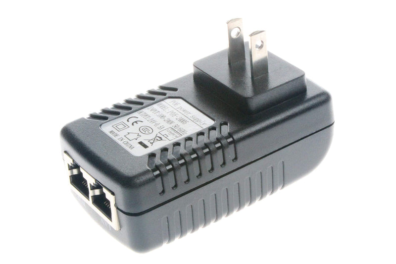 NOYITO 24V 0.5A PoE Injector Power Supply Adapter with Wall Plug IEEE 802.3af Compliant 10 100Mbps Suitable for IP Camera Voip Phones AP