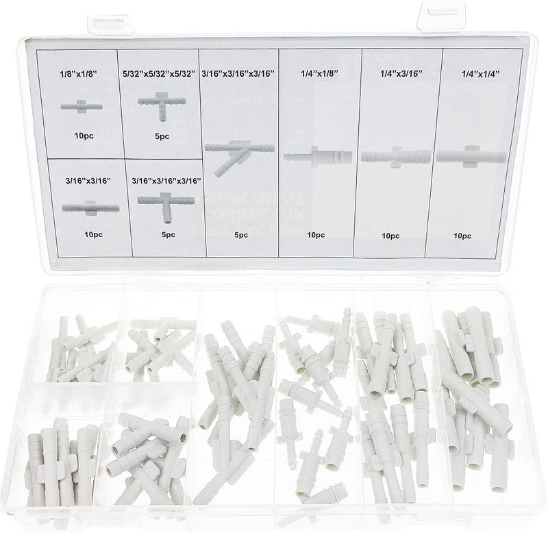 Swordfish 61120 - Vacuum Connector Assortment, 65 pieces