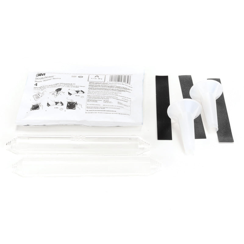 Scotchcast 3M Inline Resin Power Cable Splice kit 82-A1N, Up to 2 AWG Black