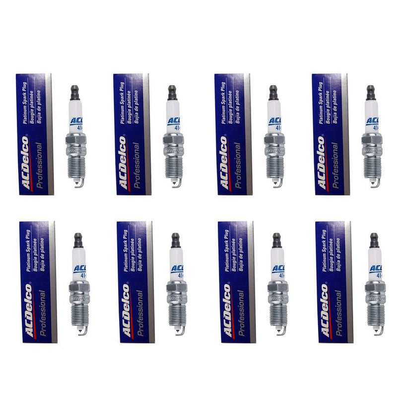 ACDelco 41-962 Professional Platinum Spark Plug, (8)