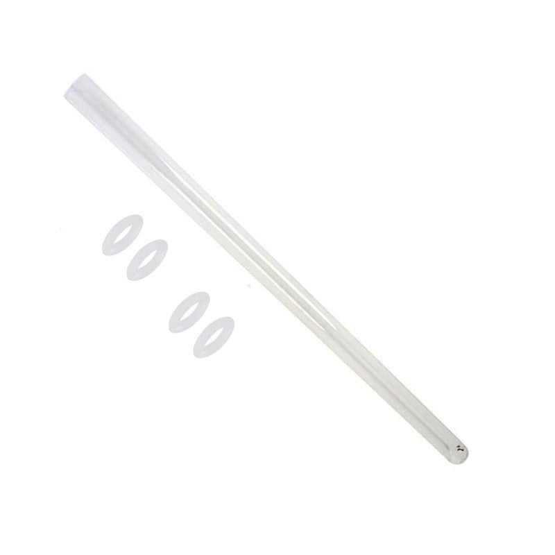 HQUA-TWS-12Q Quartz Sleeve for TWS 12GPM Water Purifier, 4 O-Rings Included.