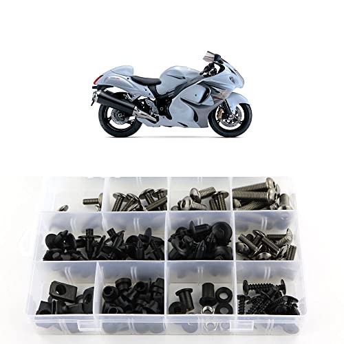 Xitomer Steel Complete Fairing Bolts Fit for GSX1300R HAYABUSA 2008-2019 Titanium