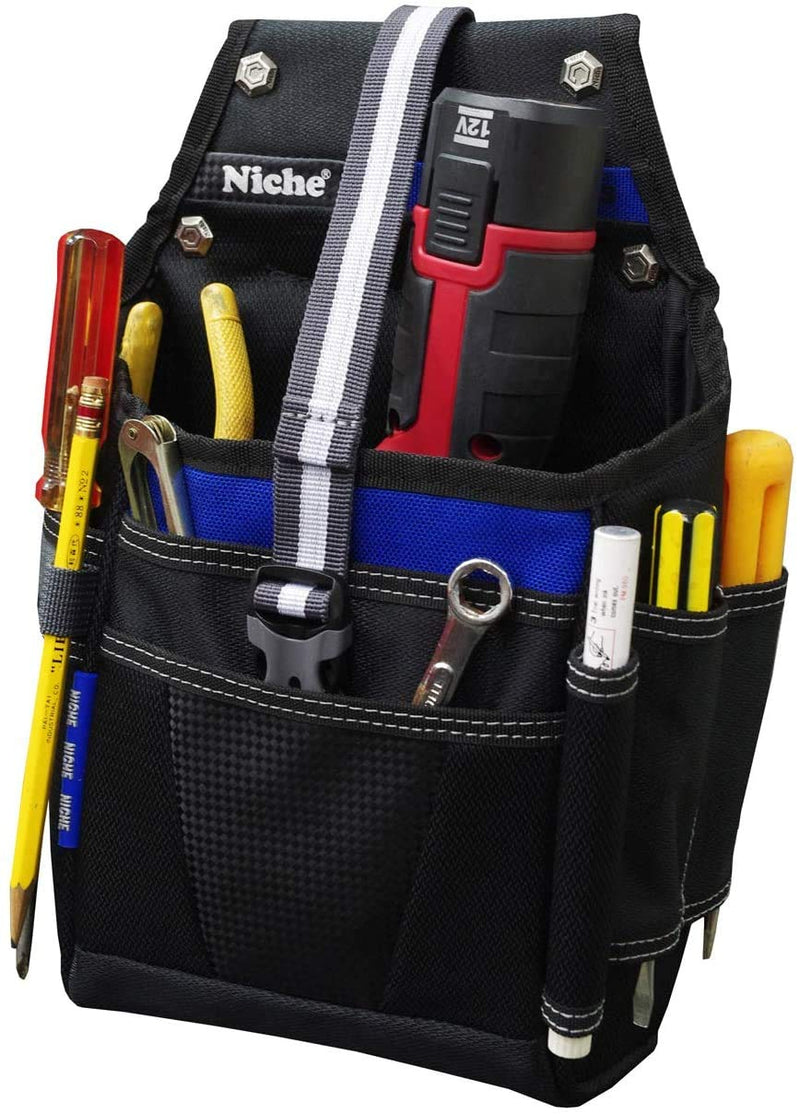 Niche Tool Pouch Bag, Working Pouch Organizer For Construction, Electricians, Plumber, Home Repair, Easy Access of Tools Maximum Storage (TL-6210)