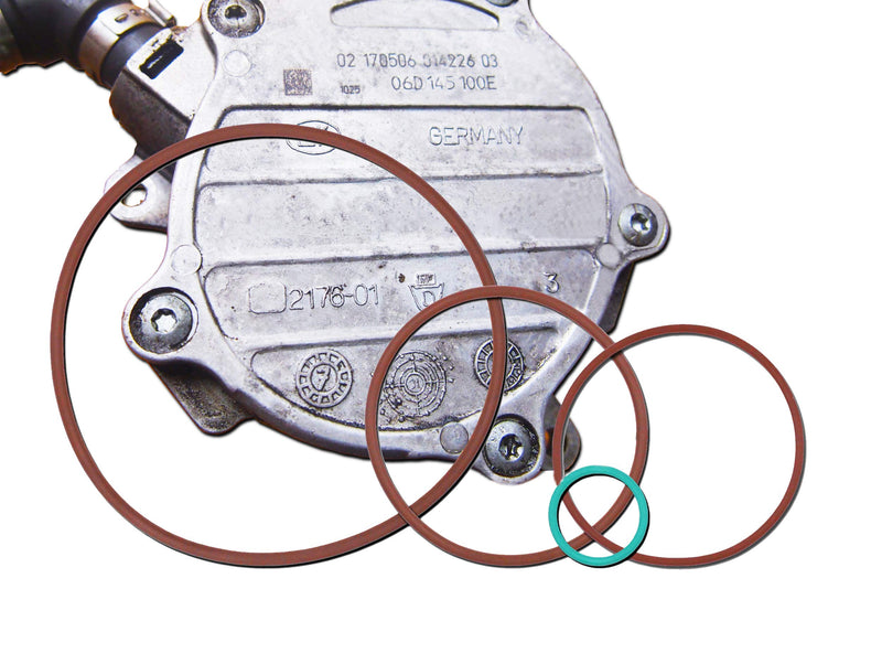 2.0T Vacuum Pump Rebuild Gasket Seal Kit Replacement for VW - Jetta, GTI, GLI, Passat Eos Golf R, Audi - A3, A4, TT