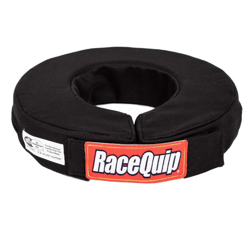 RaceQuip Helmet and Neck Support Collar 360 Degree SFI 3.3 Certified Black 19" 337008 Large