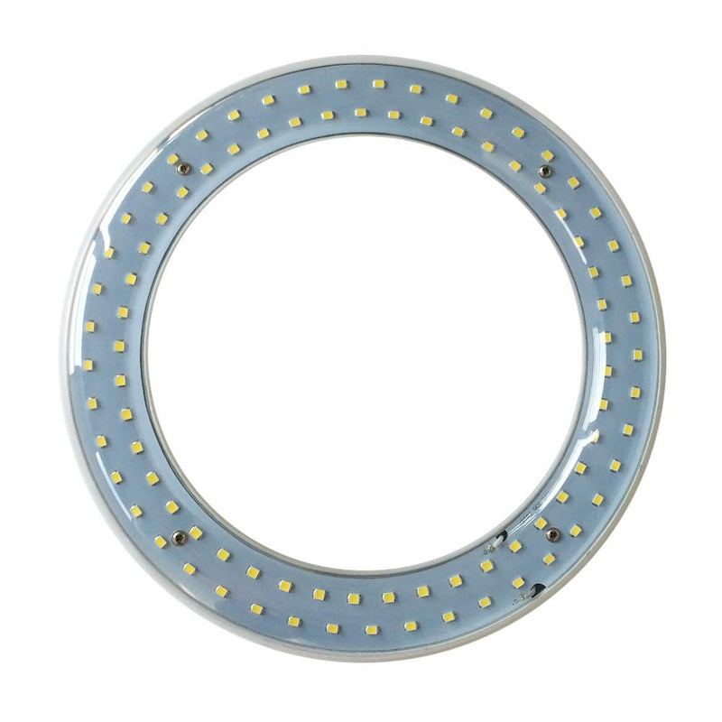 T9 LED Circline Light Bulb, 8 Inch 1600LM LED Circular Light, 13W Clear Cover 6000K Daylight Replacement for FC8T9/CW 22-Watt Fluorescent Circular Bulb(FC8T9/CW), Ballast Bypass Required 8inch 6000k Clear 1 Count (Pack of 1)