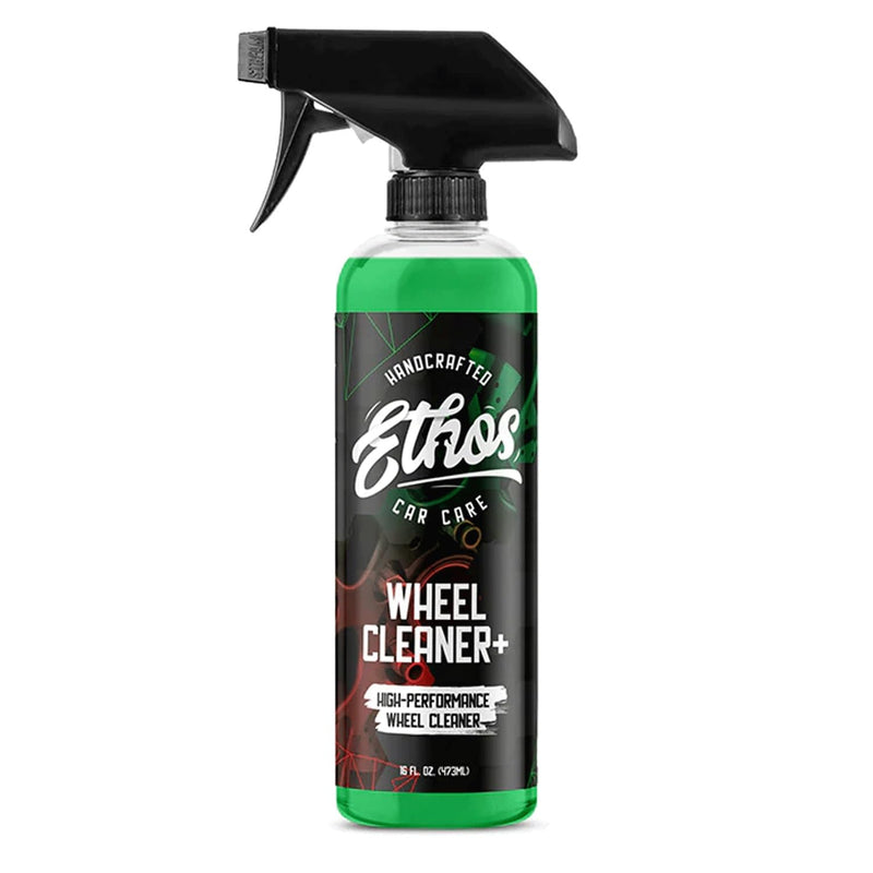 Ethos Wheel Cleaner Spray - Iron Remover Car Detailing - Rim Cleaner Spray Brake Dust, Iron Remover - Color Change Technology - Professional Strength Formula - Brake Dust Remover 16-oz