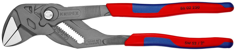 KNIPEX Tools 86 02 250 10-Inch Pliers Wrench Black Finish Comfort Grip