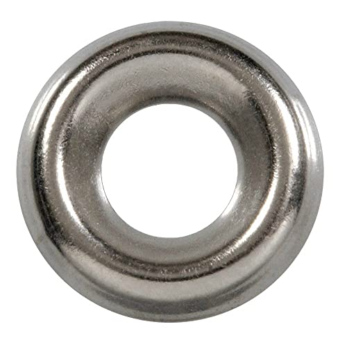 BCP Fasteners #8 Stainless Steel Countersunk Finish Washers, 500 Pack