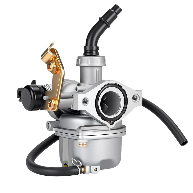 HIAORS PZ19 19mm Carburetor Carb with Cable Choke Compatible with Taotao Coolster 110cc 125cc Apollo Sunl NST Coolsport Lifan Baja ATV Quad 4 Wheeler CRF50 DB14 DB27 4-Stroke Pit Dirt Bike Parts
