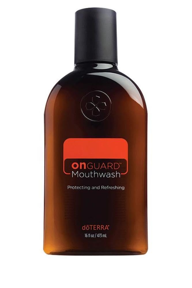 doTERRA On Guard Mouthwash - Alcohol Free - Formulated to Clean Teeth & Reduce Plaque