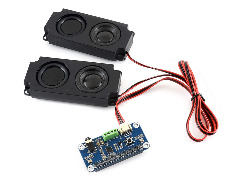 Waveshare WM8960 Hi-Fi Sound Card HAT Stereo CODEC Playing and Recording I2S Interface for Raspberry Pi Zero/Zero W/Zero WH/2B/3B/3B+