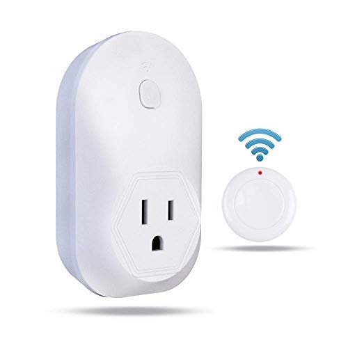 Garbage Disposal Wireless Switch Kit No Drilling On Sink Top, Remote Control Outlet Wireless Switch for Household Appliances, Up to 100ft. Range