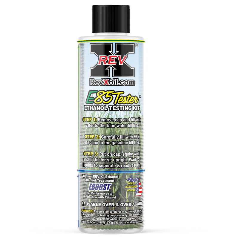 REV X E85 Testing Kit - Reusable Ethanol Test Bottle
