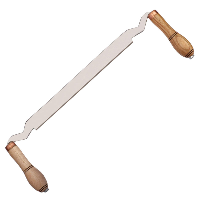Draw-Knife. Straight Draw Shave with High Carbon Steel Large WORKABLE Blade - 9" inches. Hight Quality Wooden Handles - STAMESKY 9' INCH WORKABLE BLADE