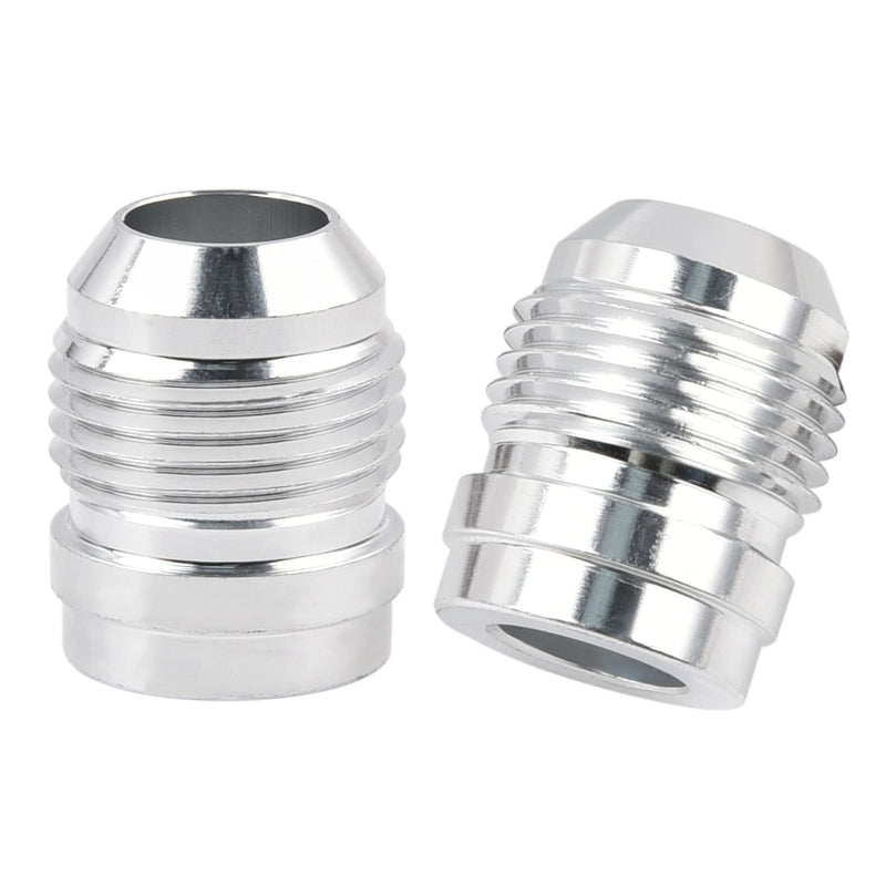 EVIL ENERGY 10AN Male Weld on Bung Fitting Aluminum 2PCS 2