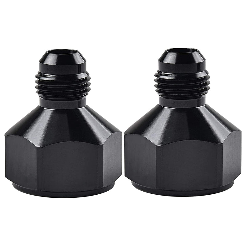 EVIL ENERGY 8AN Female to 6AN Male Flare Reducer Adapter 2PCS AN8 to AN6