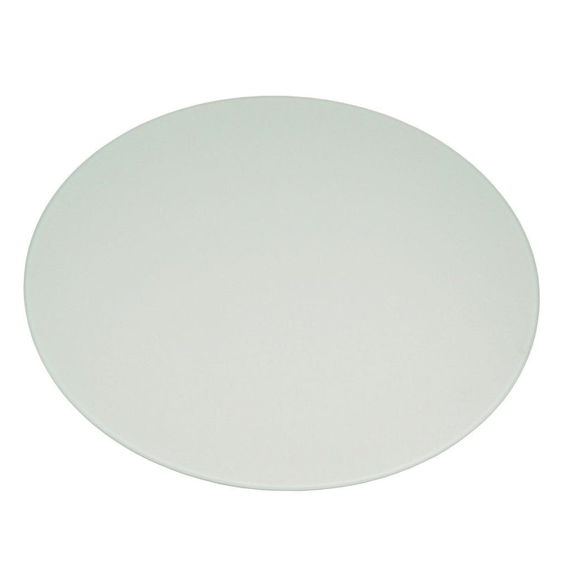 Round Platform Strong Adhesion Tempered Glass Plate Hot Bed Print Surface Diameter 310mm Thickness 4mm for Kossel Delta 3D Printer Heated Bed Frosted Glass Bed
