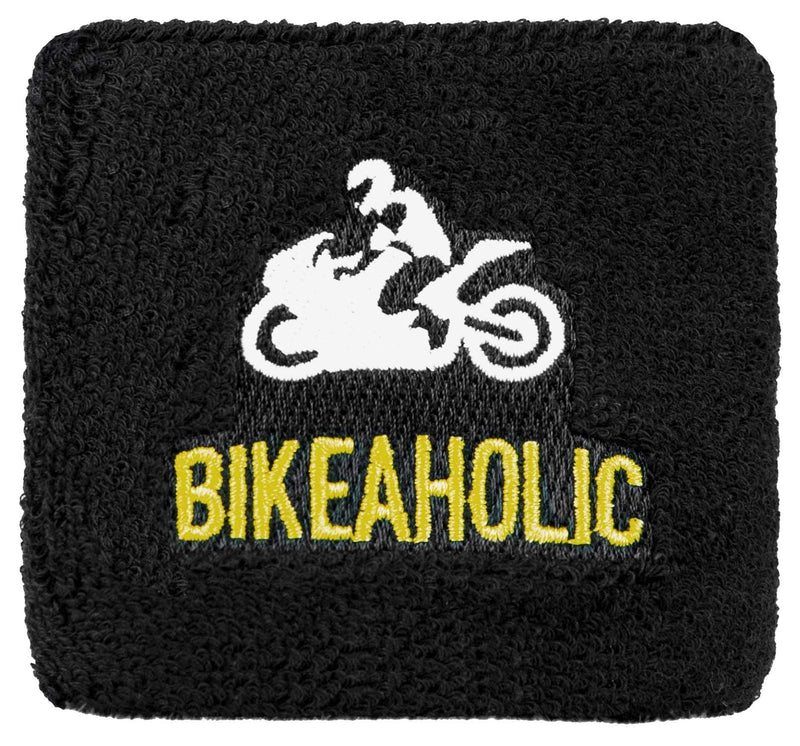 Brake Fluid Reservoir Cover Sock for Motorcycles, Sporbikes and Gifts by Moto Loot (Bikeaholic)