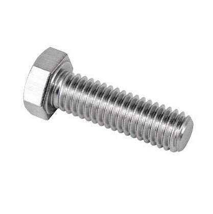 US STAINLESS 100 Pcs Stainless Steel 316 A4 3/8"-16 x 1 UNC Hex Head Bolt Cap Screw F593