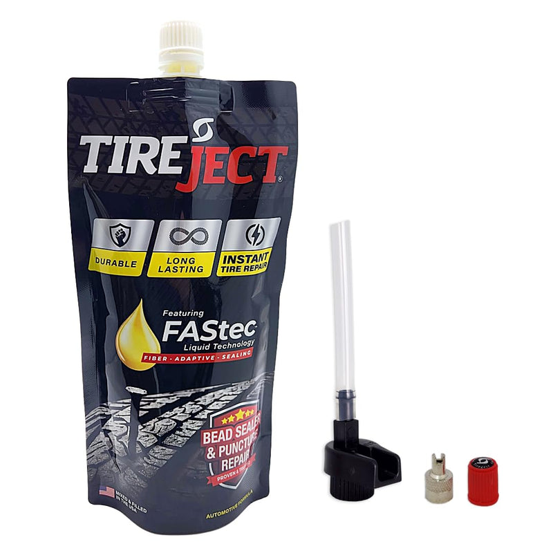 TireJect Automotive Full-Size Truck/SUV 2-in-1 Tire Sealant & Bead Sealer Kit for tire Repair of leaks and punctures Full-size Truck, SUV