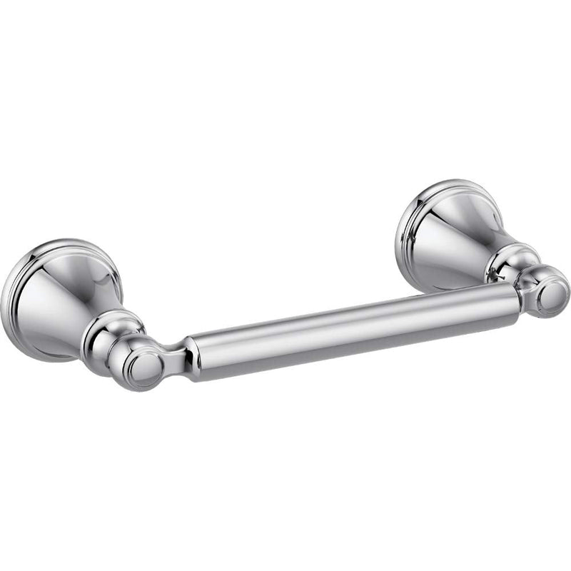 Delta Woodhurst (1-Pack) Toilet Paper Holder Polished Chrome Tissue Roll Holder for Bathroom Organization and Storage Pivoting Toilet Tissue Holder Wall Bathroom Accessories 73250 (Pack of 1)
