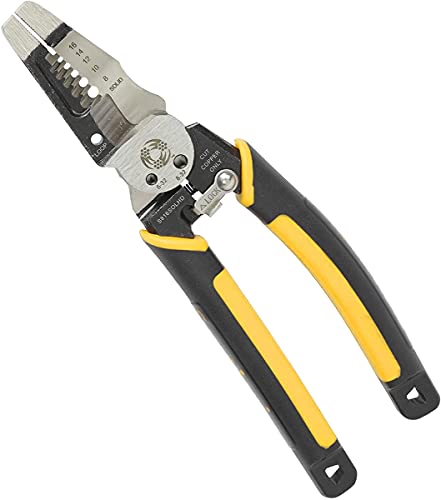 Southwire - 65028140 Tools & Equipment S816SOLHD Forged Wire Stripper: Strips 8-16 AWG SOL And 10-18 AWG STR; Shears 6-32 & 8-32 Bolts; Linesman Head; Heavy Duty Forged Steel One Size