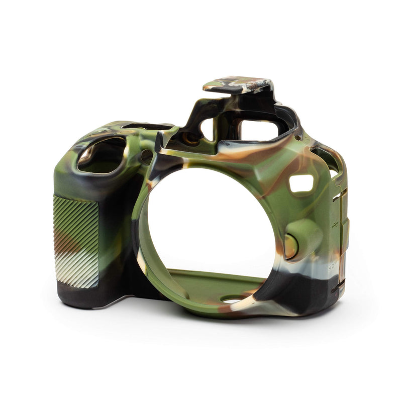 easyCover Silicone Camera Protection Cover for Nikon D3500, Camouflage