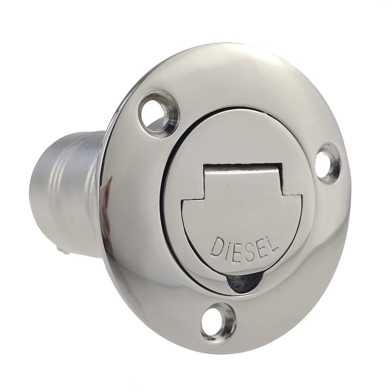 NRC&XRC 1-1/2"(38mm) OR 2"(50MM) Boat DEO Deck Fill/Filler with Keyless Cap Marine 316 Stainless Steel Hardware Boat Yacht Caravan
