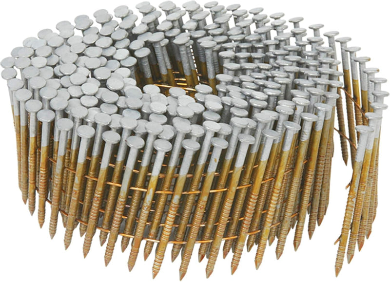 Metabo HPT Siding Nails | 1-1/4-Inch x .092-Inch | Collated Wire Coil | Full RoundHead | Ring Shank | Hot-Dipped Galvanized | 3600 Count | 13361HPT 1-1/4-Inch x 0.092-Inch