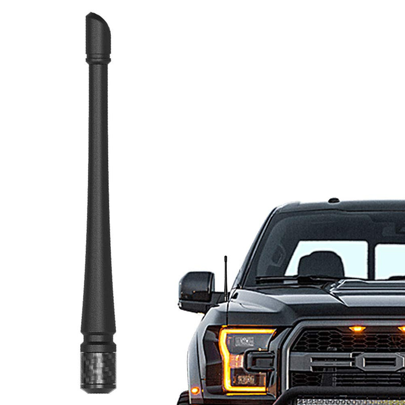 RYDONAIR Short Antenna Compatible with Ford F150 2009-2025 & Ford Bronco 2021-2025, Internal Copper Coil for Enhanced Reception, Car Wash Proof, 7 inches Rubber Antenna Replacement Ford F150 Raptor 2009+ & Ford Bronco 2021+