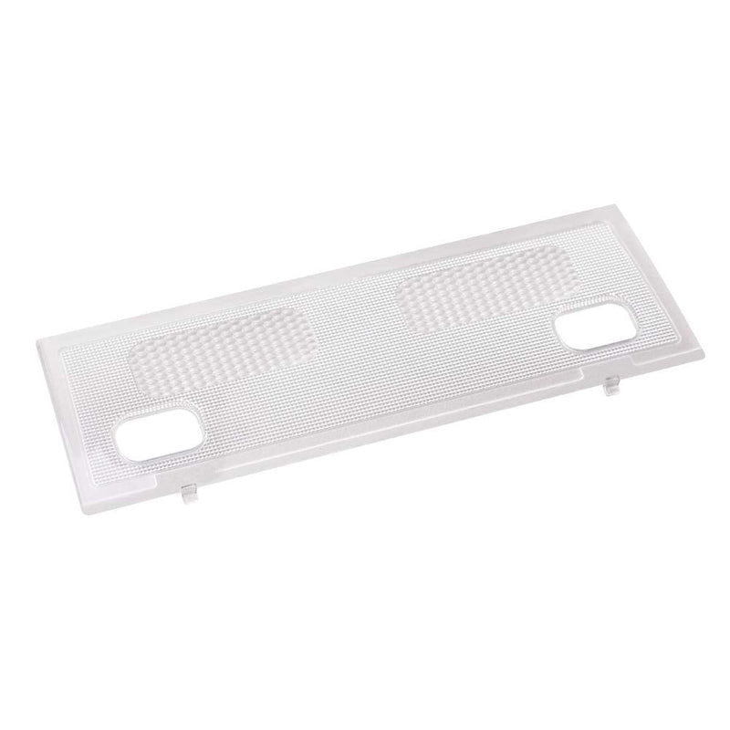 HERCOO Overhead Console Ceiling Cab Dome Lights Cover Lens Clear Frosted Housing for 15911049 Compatible with Chevy Silverado 2007-2014, Pack of 1