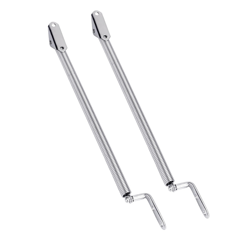 Hoffen 2 Pack 316 Stainless Steel Marine Spring, 8-1/4" (210mm), Heavy Duty Hatch Lid Support Spring for Flip-Up Cabinet Doors