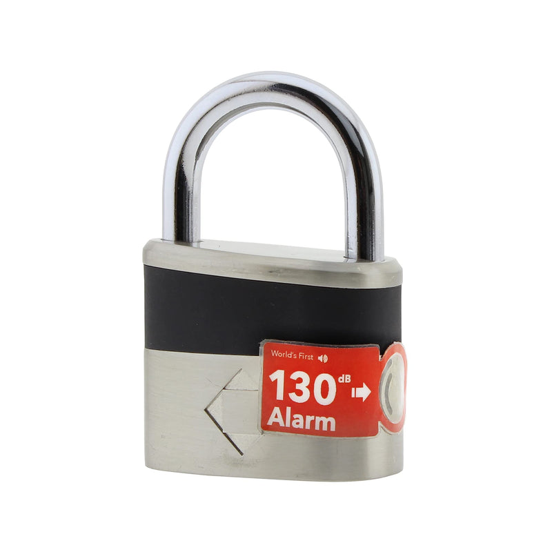Crystal Vision Anti-Theft Loud 130db Alarm Lock Weather Proof Heavy Duty Multi Purpose (10mm) 10mm