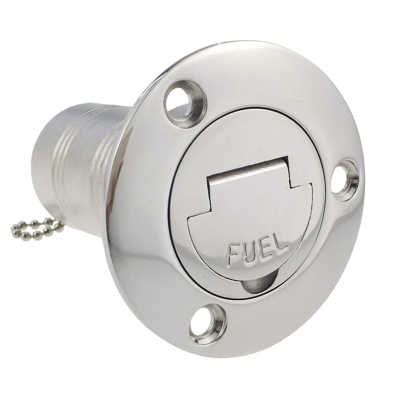 NRC&XRC 2INCH(50mm) Boat DEO Deck Fill/Filler with Keyless Cap Marine 316 Stainless Steel Hardware for Boat Yacht Caravan