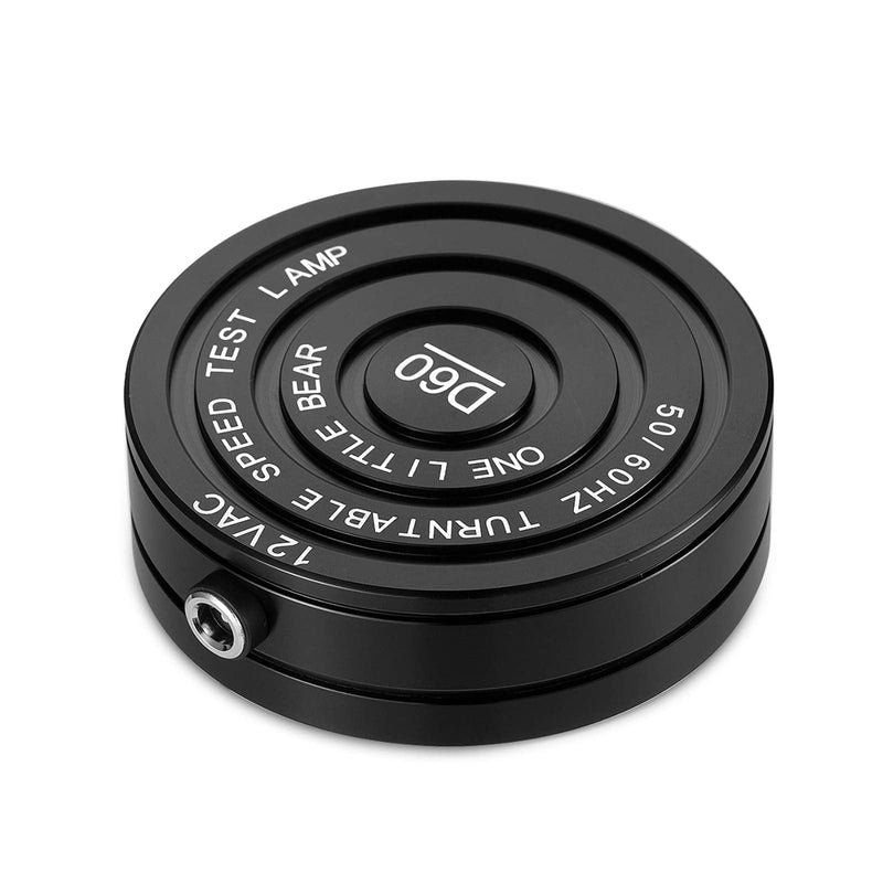 Douk Audio Nobsound D60 50 / 60Hz Stroboscopic Speed Strobe Light Tachometer Disc for Turntable LP Record Player