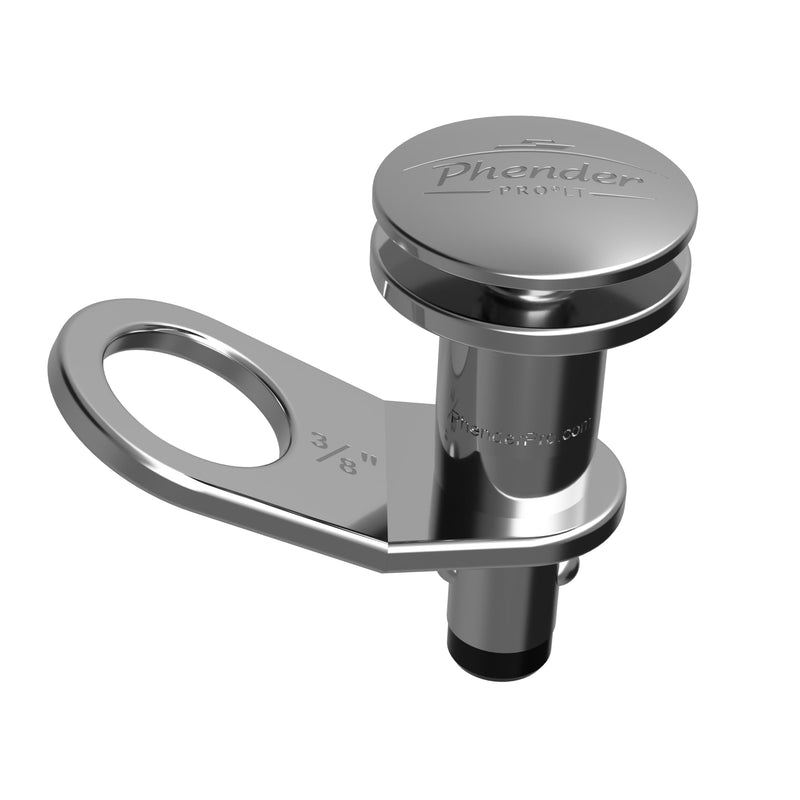 Made in USA | Quick Release Fender Cleats | 316 Stainless Steel | Ultimate Corrosion Resistance | 1/2" and 3/8" | Verify Size Before Ordering | Retrofits and Replacements | Easy to Use | 3/8-Inch Pin