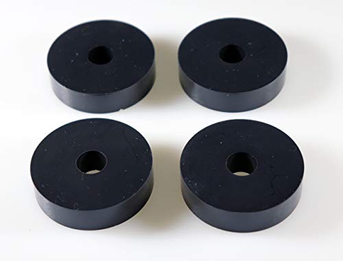 Sorbothane Premium Vibration Isolation Washer (2" OD x 0.5" ID x 0.5" Thick, 50 Durometer (Medium)) 2" OD x 0.5" ID x 0.5" Thick 50 Durometer (Medium)