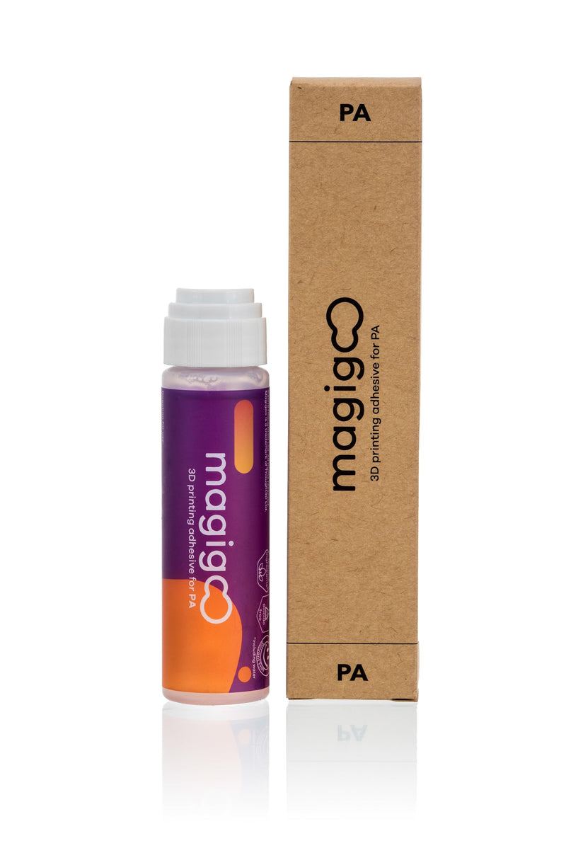 MPA2019 3D Printer Adhesive Glue for Nylon Filaments - Long-Lasting and Reduces Warping on Flex Plate, Glass, PEI, Buildtak & Kapton - 3D Printing Accessories, Supplies, and Materials (50mL) Magigoo PA - Nylon