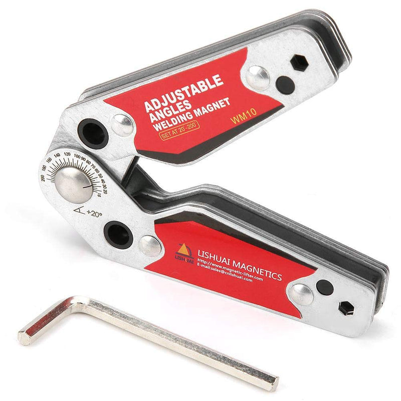 Welding Holder Adjustable Angles 20°-200° Welding Magnet Magnetic Welding Holder Welder Tool Accessories