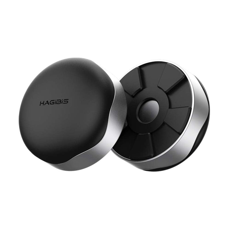 Hagibis Laptop Cooling Pad, Ergonomic Laptop Stand Small Invisible Cooler Ball Portable Magnetic Foot Heat for MacBook Pro Computer Sliver