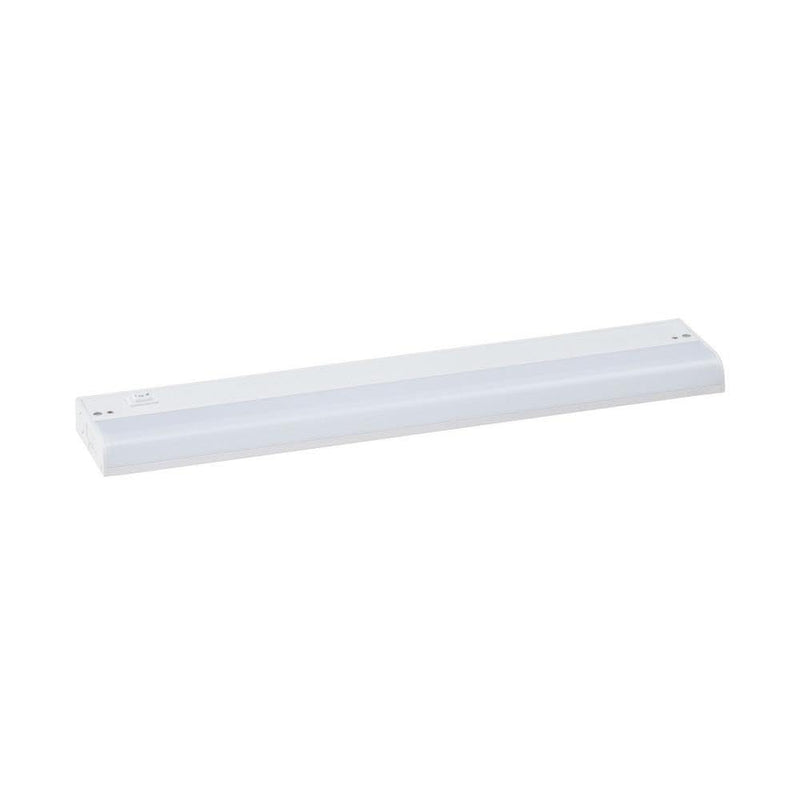 Maxim 89852WT CounterMax MX-L-120-1K Energy Star JA8 Compliant Under Cabinet LED Light, 1-Light 8 Watt, 18" L x 4" W, 3000K, Dimmable, White 18" Long