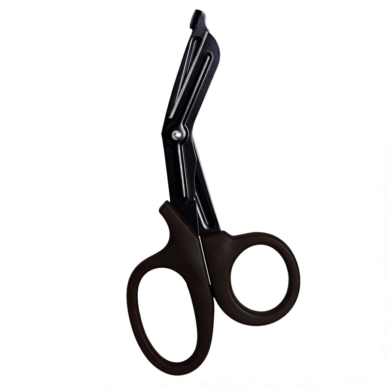 ArmorMason - EMT Trauma Shears For Nurses - Medical Bandage Scissors With Stainless Steel Blades - Professional Grade Scissors For Nurses, Doctors & First Responders (Black) Black