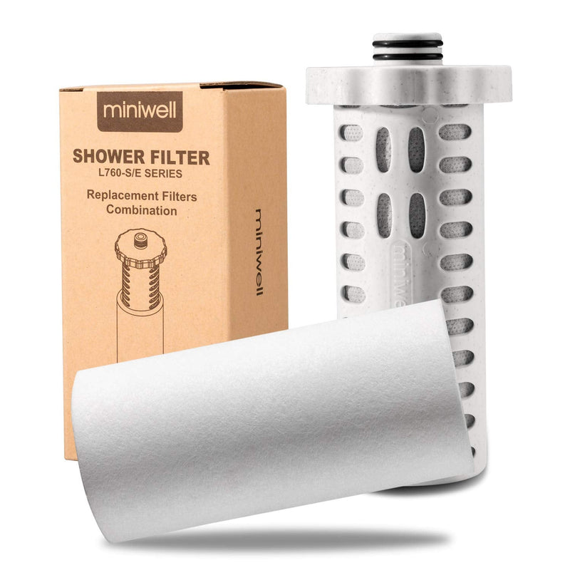 Miniwell Luxury Shower Filter L760 Series (3. Replacement- Filter Combination) 3. Replacement- Filter Combination