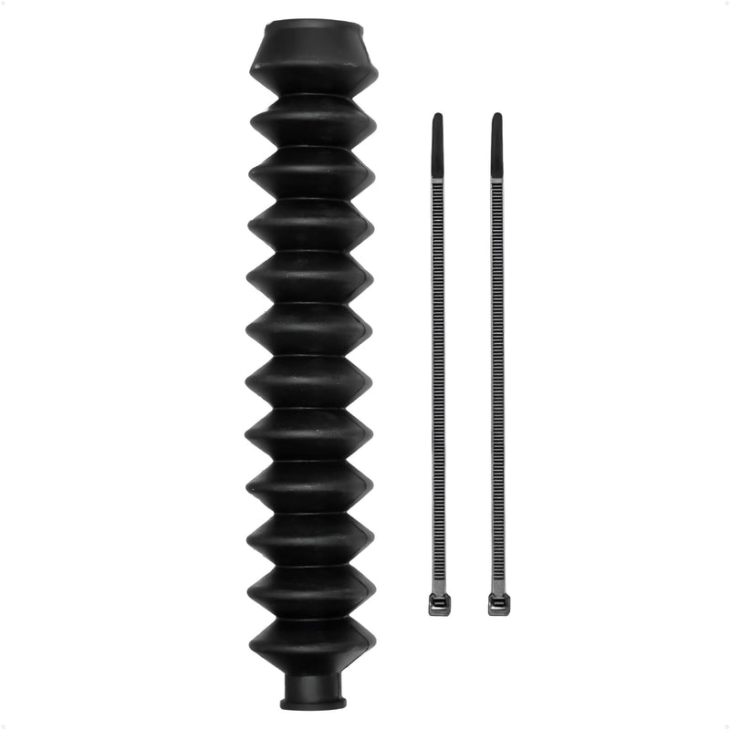Five Oceans 8-inch Steering Cable Boot - Line Steering Cable Boot with 1-Inch Entrance End Opening and 3/8-Inch Exit End Opening - Molded Rubber - FO2045