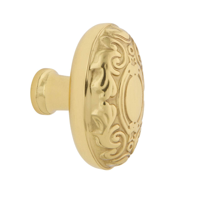Nostalgic Warehouse Victorian Brass 1 3/4" Cabinet Knob in Unlacquered Brass
