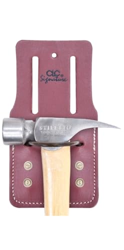 CLC Custom Leathercraft 21441 Signature Elite Heavy Duty Leather Hammer Holder