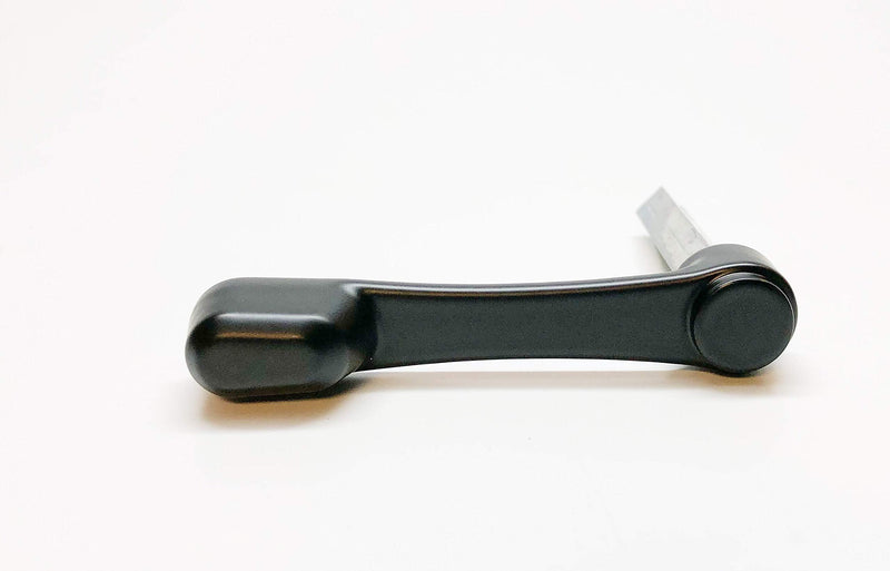 Sliding Patio Door Latch Lever for Milgard, (Black Extended 50mm) Black Extended