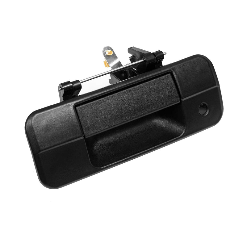 Gledewen Tailgate Handle Liftgate Latch Handle with Keyhole | for 2007-2013 Toyota Tundra | Replaces# 69090-0C040, 690900C040, 81213 Black