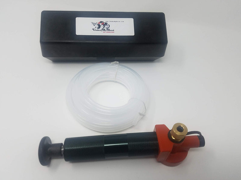 Oil Analysis Premier Sample Pump with Storage Case and 25' of LDPE Tubing